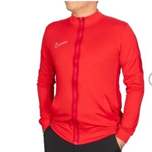 Nike Men's Dri-FIT Academy Track red Jacket. New size S